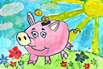 Конкурс детских рисунков на тему финансовой безопасности