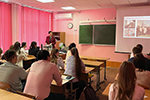  Встречf с учащимися 11 класса МОАУ «Лицей №1» г. Оренбурга